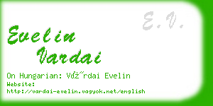 evelin vardai business card